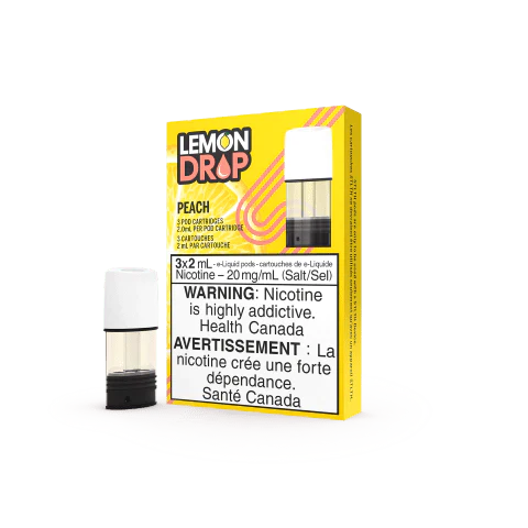 Stlth Lemon pods Peach 20mg/mL