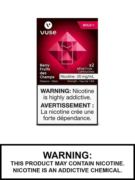 Vuse epod Berry Bold 20mg/mL ×2