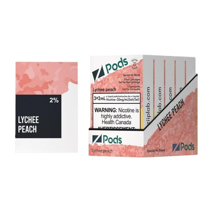 Zpods Lychee Peach 20mg/mL