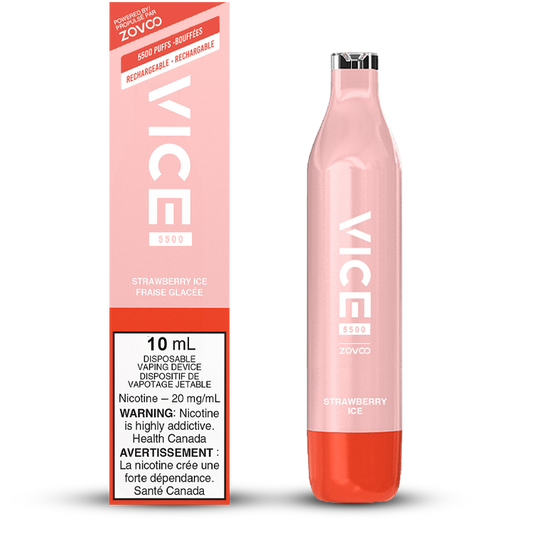 Vice 5500 Strawberry ice 20mg/mL disposable