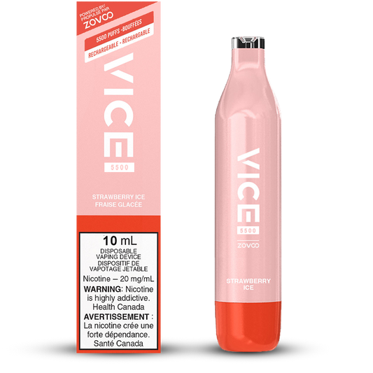 Vice 5500 Strawberry Ice 20mg/mL disposable