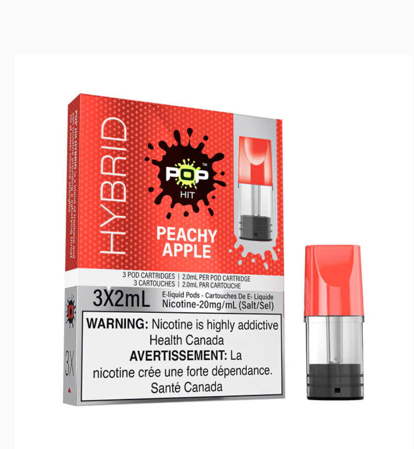 Pop hit pods Peachy Apple  20mg/mL(Provincial)