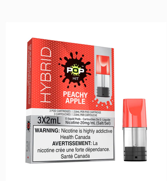 Pop hit pods Peachy Apple  20mg/mL(Provincial)