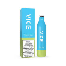 Vice 2500 Blue razz melon ice 0mg/mL disposable