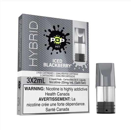 Pop hit pods Iced Blackberry 20mg/mL