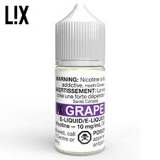 Lix grape 10mg/ml 30ml