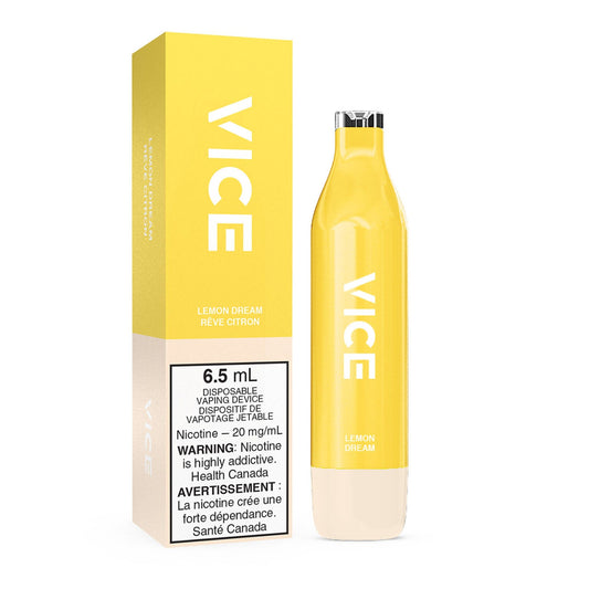 Vice 2500 Lemon Dream 20mg/mL disposable (Provincial)