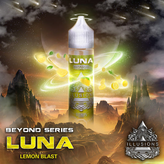 Illusion e-liquid  20mg/mL luna lemon blast