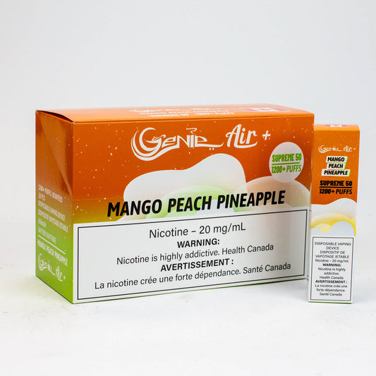 Genie air mango peach pineapple 1200 puff 20mg/mL disposable