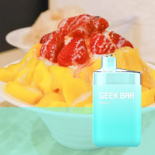 Geekbar B5000 Strawberry mango ice 20mg/mL disposable