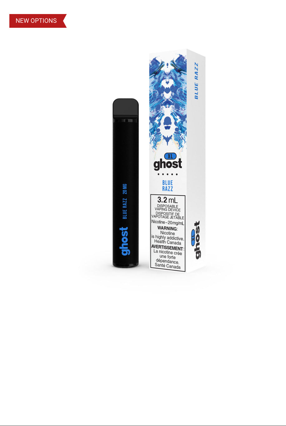 Ghost XL 800 Blue razz 20mg/mL disposable