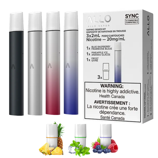 Allo sync Silver blue 20mg/mL starter kit