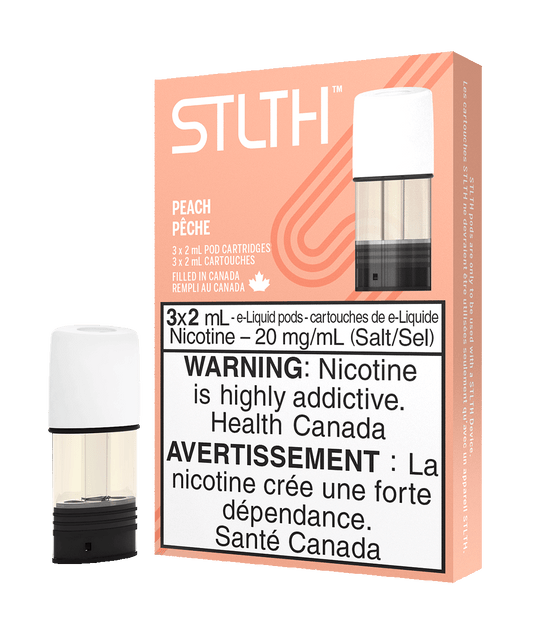 Stlth Peach 20mg/mL pods