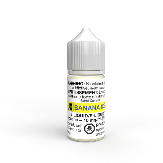 Lix e-liquid Banana iced 10mg/mL-30mL