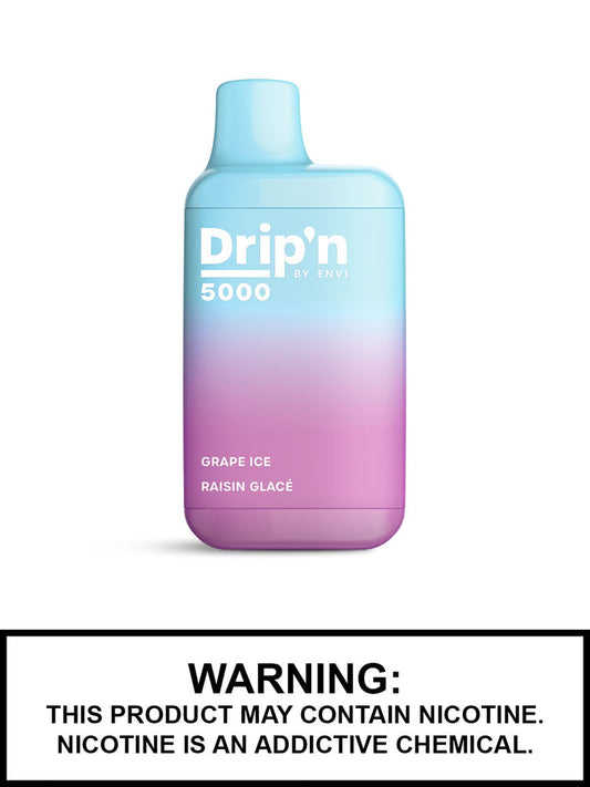 Drip’n 5000 Grape ice 20mg/mL disposable