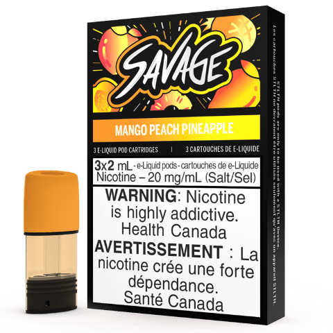 Savage stlth pods Mango Peach Pineapple  20mg/mL pods