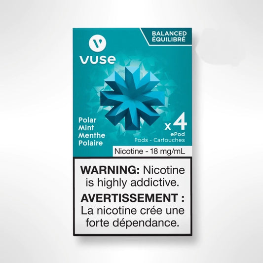 Vuse epod polar mint 20mg/mL ×4