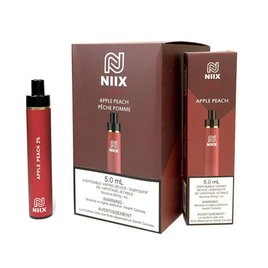 Niix Apple  Peach  20mg/mL disposable