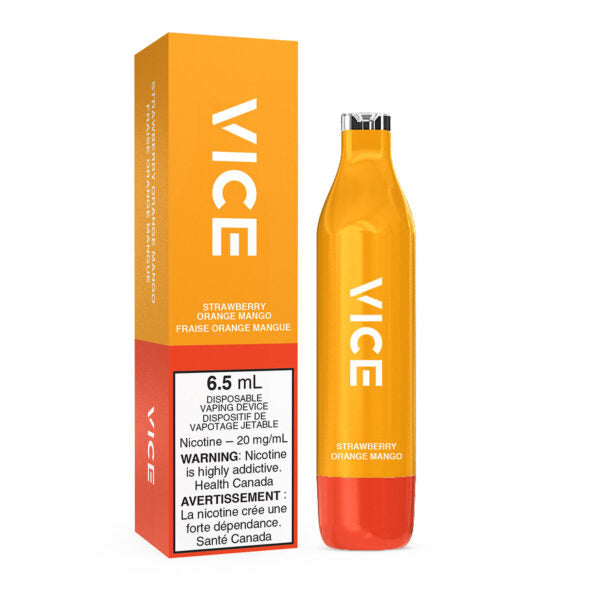 Vice 2500 Strawberry Orange Mango  20mg/mL disposable