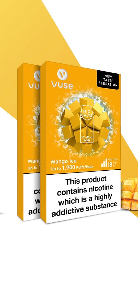 Vuse epod Mango Ice 18mg/ml x2