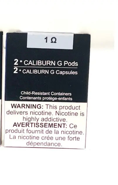 Caliburn G/Koko Prime 1Ω (2pack) replacement pods