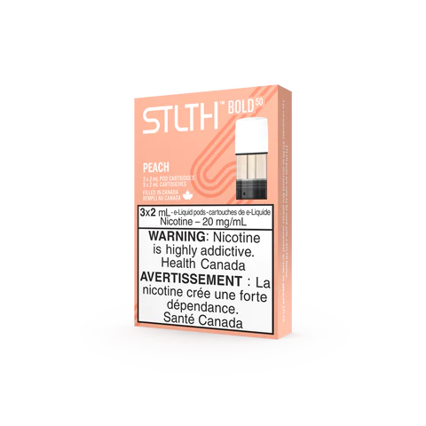 Stlth Bold50 pods Peach 20mg/mL