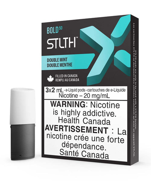 StlthX Bold50 pods Double Mint 20mg/mL