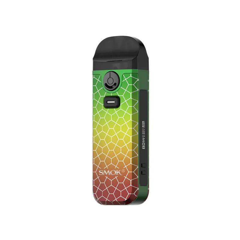 Smok NORD-4 Rasta green armour 80W kit/device