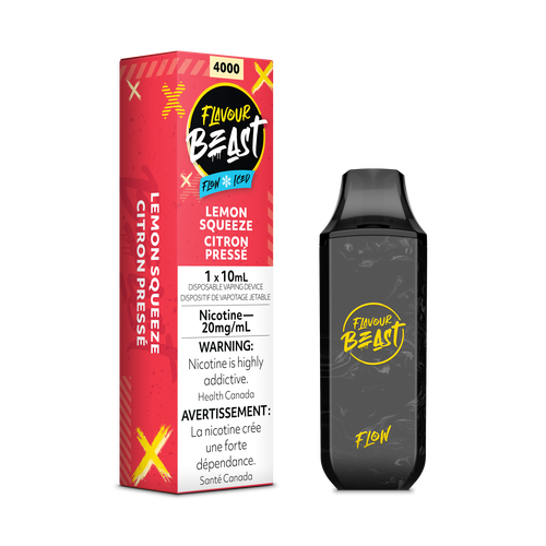 Flavour beast Flow Lemon squeeze ice 20mg/mL disposable provincial