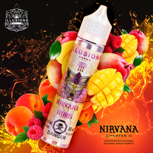 Illusion e-liquid nirvana 6mg/mL 60 mL