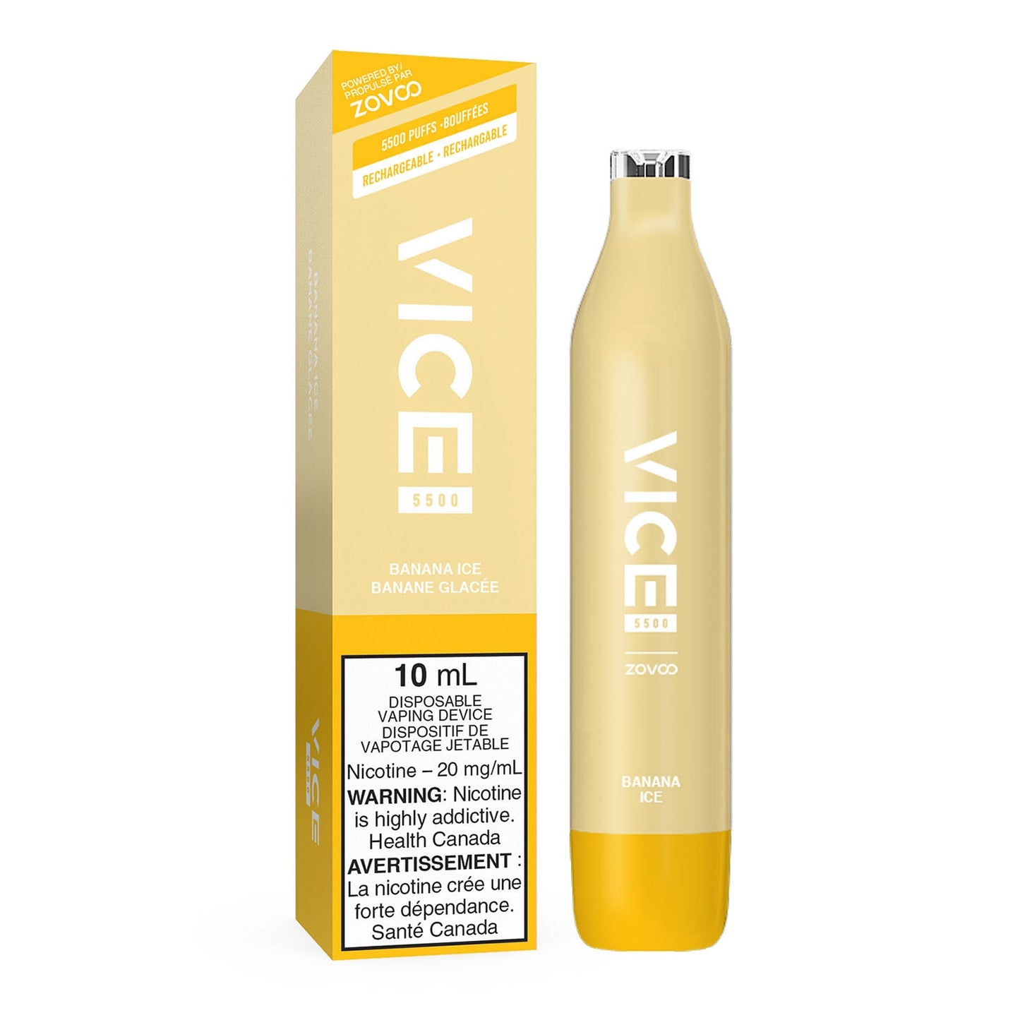 Vice 5500 Banana Ice 20mg/mL disposable