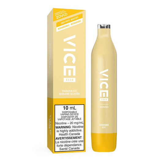 Vice 5500 Banana ice 20mg/mL disposable
