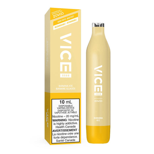 Vice 5500 Banana Ice 20mg/mL disposable