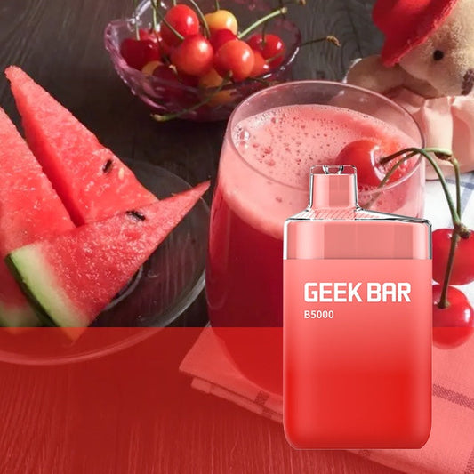 Geekbar B5000 Watermelon cherry 20mg/mL disposable