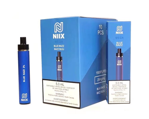 Niix blue razz 20mg/ml disposable