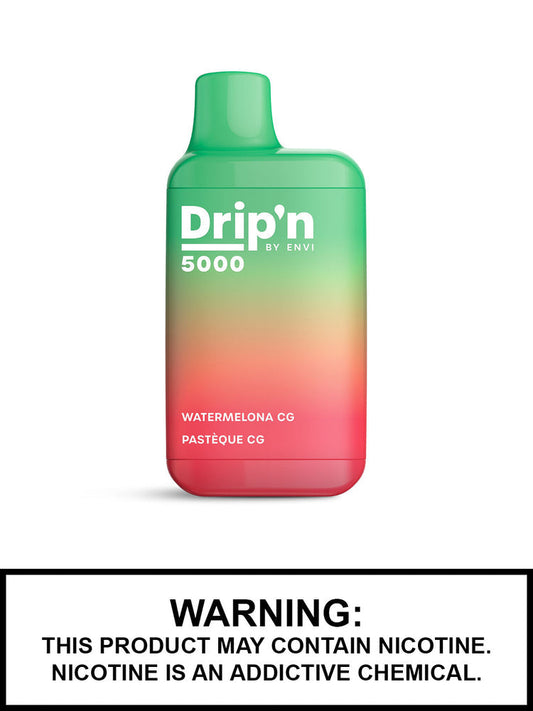 Drip’n 5000 Watermelon cg 20mg/mL disposable