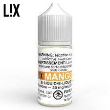 Lix e-liquid Mango 20mg/mL-30mL