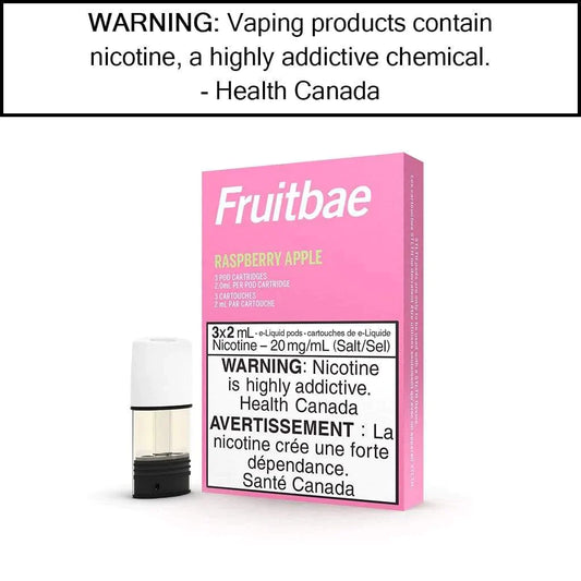 Stlth pods Fruitbae Raspberry Apple  20mg/mL