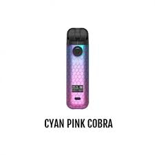 Smok NOVO-4 Cyan pink cobra 25W kit/device