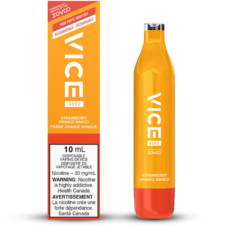 Vice 5500 Strawberry Orange Mango 20mg/mL disposable (Provincial)