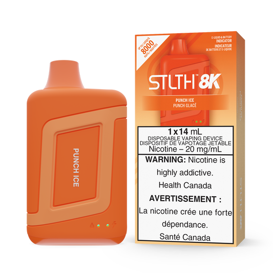 Stlth 8k punch ice 20mg disposable