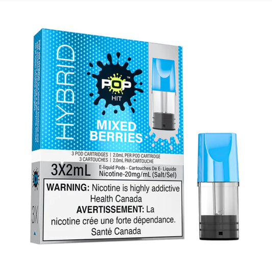 Pop hit pods Mixed Berries  20mg/mL