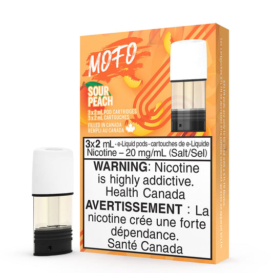 Mofo stlth pods Sour Peach 20mg/mL