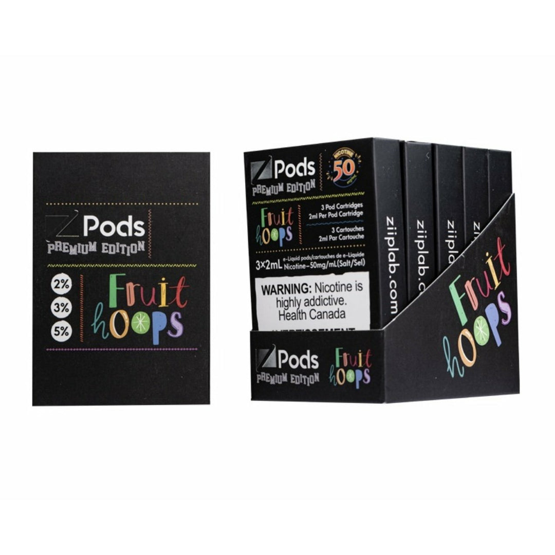 Zpods Fruit Hoops 20mg/mL (Provincial)