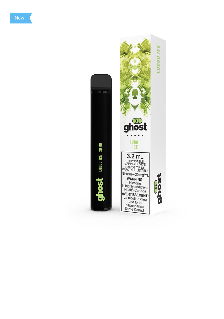 Ghost XL 800 Ludou ice 20mg/mL disposable