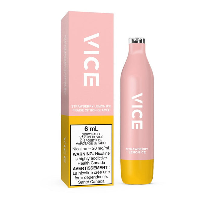 Vice 2500 Strawberry Lemon Ice 20mg/mL disposable