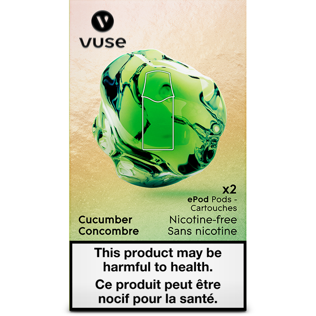 Vuse epod Cucumber 0mg/mL ×2