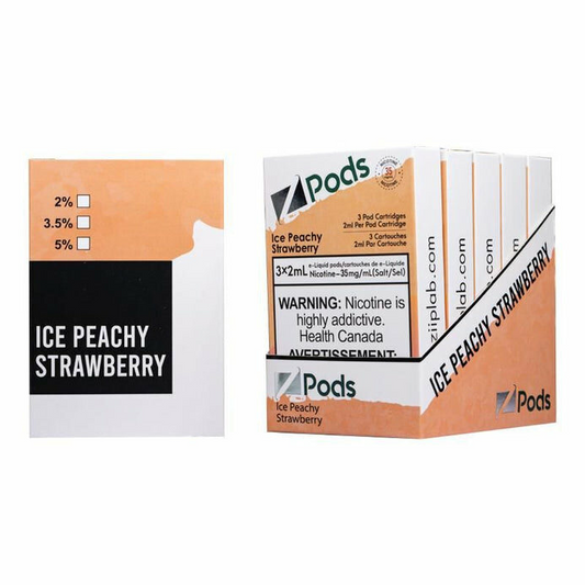 Zpods Peachy Strawberry Ice 20mg/mL