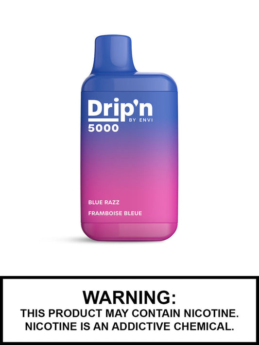 Drip’n 5000 Blue razz 20mg/mL disposable