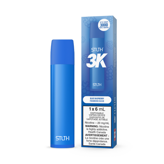 Stlth 3k Blue raspberry 20mg/mL disposable